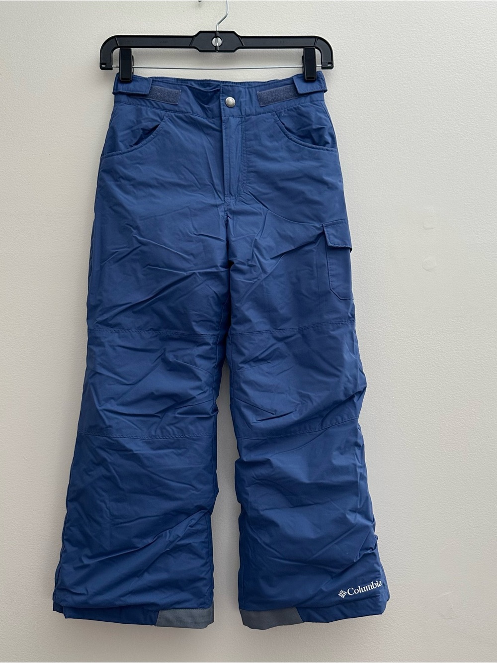 Columbia Kids Snow Ski Pants Size Small Blue Insulated Adjustable Waist